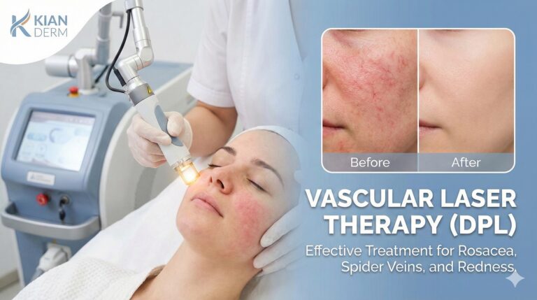 Vascular Laser Therapy with Pulsed Dye Light (DPL)
