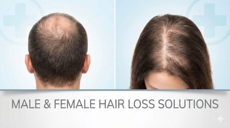 Male and Female Patterns Hair Loss